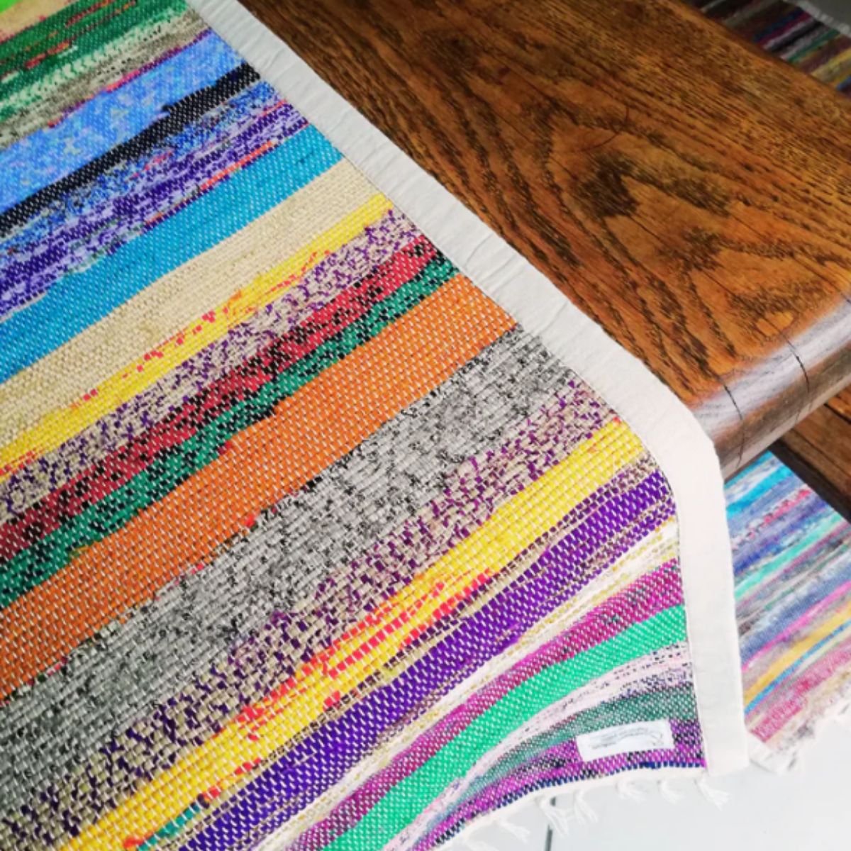 Fair Trade Upcycled Table Runner Dining Lolo