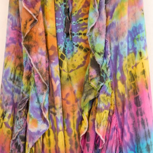 Tie Dye Dress Fashion Lolo