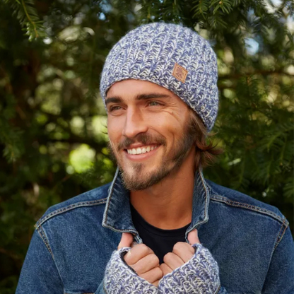 Mens Porthleven Beanie Denim Fashion LOLO