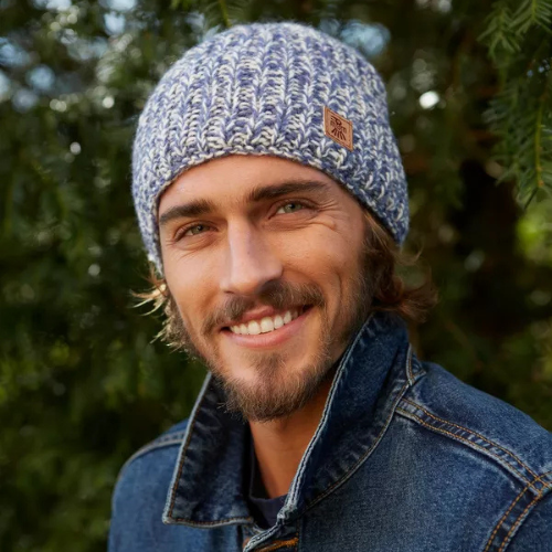 Mens Porthleven Beanie Denim Fashion LOLO